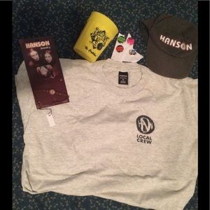 Vintage Hanson fan bundle - Hat, shirt, bracelet